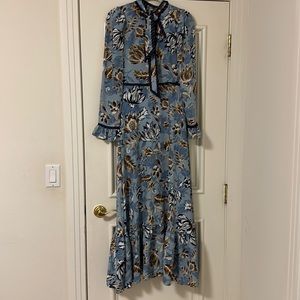 BCBG long sleeve maxi dress